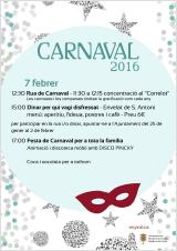 Agenda Carnaval 2016