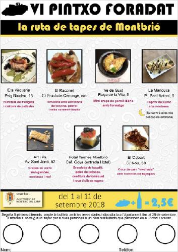 Establiments articipants 6a edici Pintxo Foradat