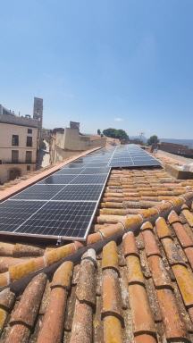 Installaci plaques solars Casa Vila