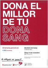 Campanya donaci de sang 14 de novembre de 2019